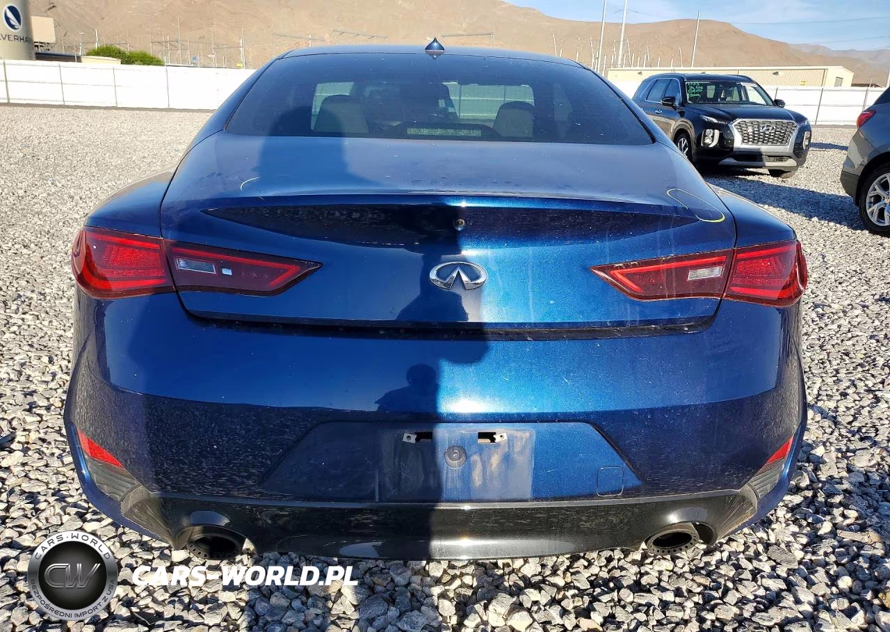 2017 Infiniti Q60 Red Sport 400 VIN:JN1FV7EK8HM611366 - 6