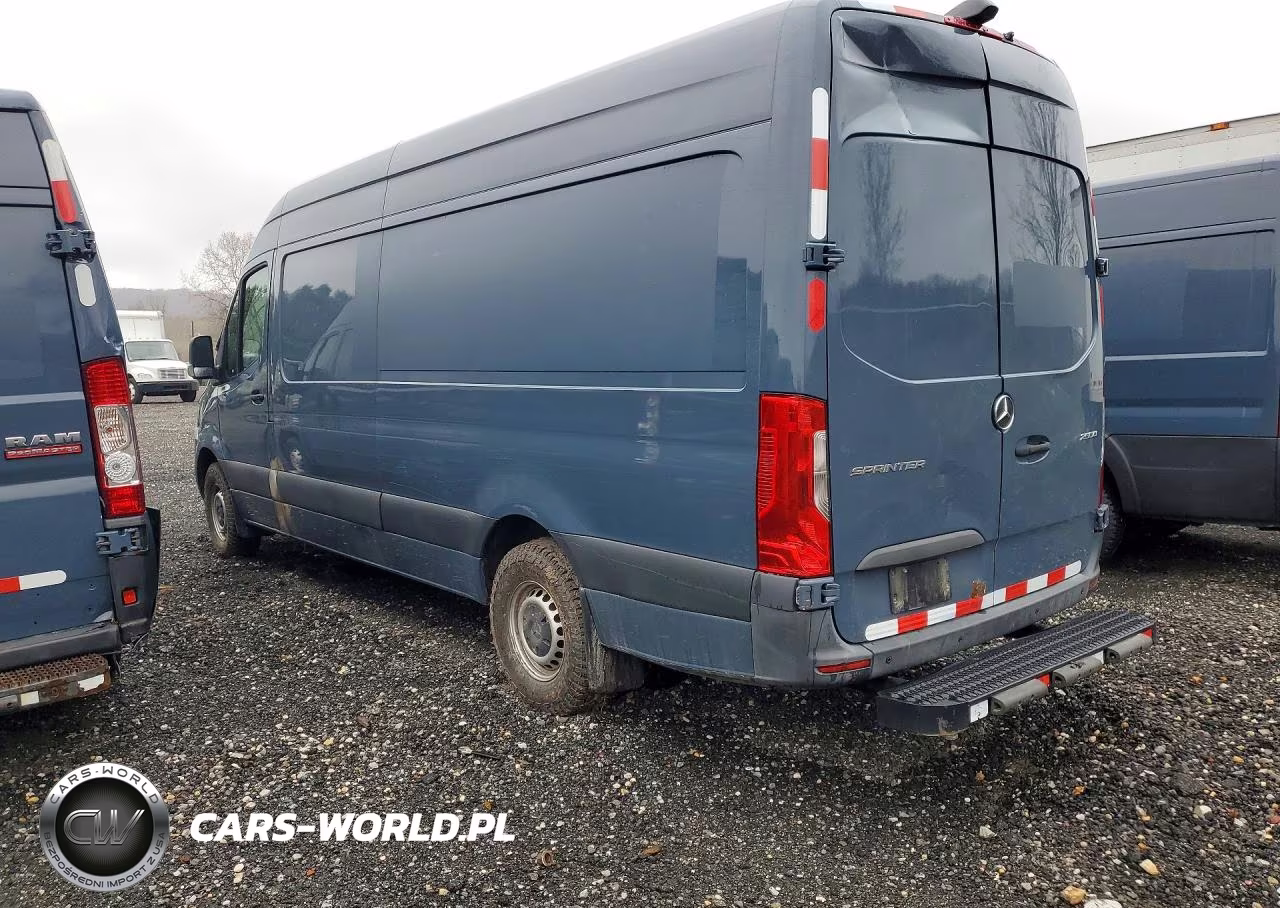 2019 Mercedes Benz Sprinter 2500 Delivery Van VIN:WD4PF1CD2KP147812 - 2