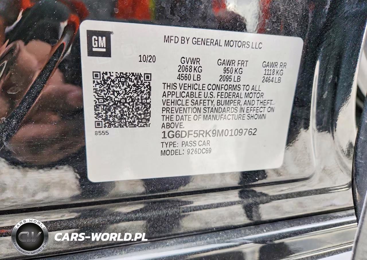 2021 Cadillac Ct4 Premium Luxury VIN:1G6DF5RK9M0109762 - 12