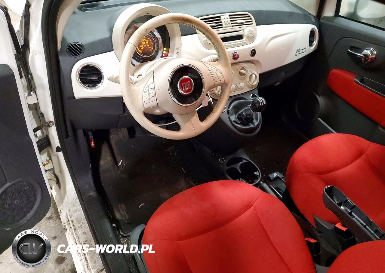 2012 Fiat 500 Pop VIN:3C3CFFAR8CT254546 - 8
