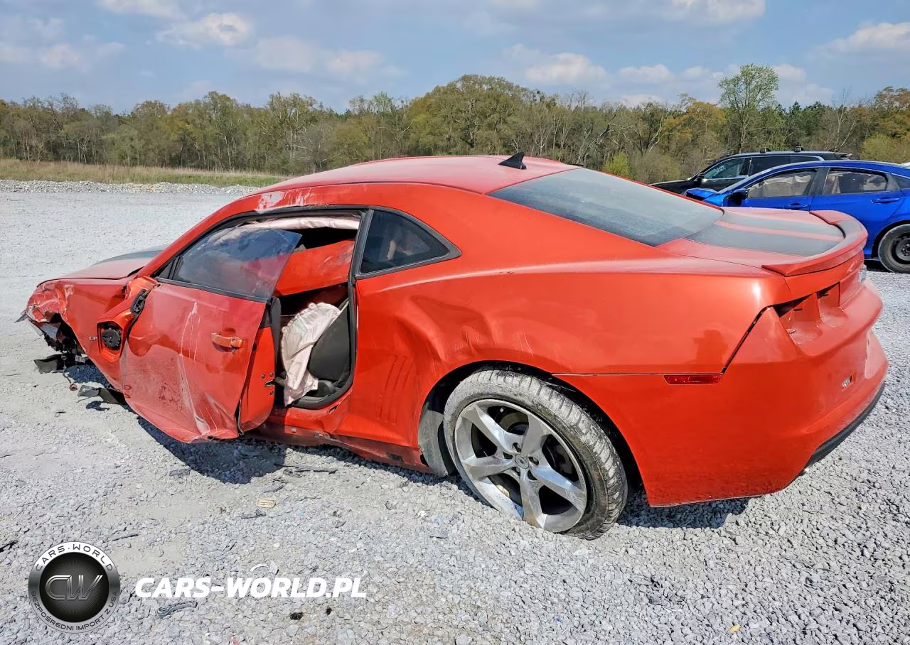 2012 Chevrolet Camaro Lt VIN:2G1FB1E36C9119168 - 2