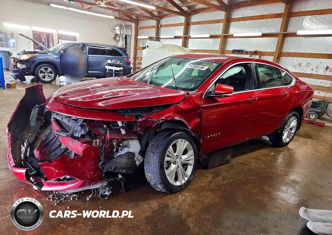 2015 Chevrolet Impala Lt VIN:2G1125S3XF9206940 - 1