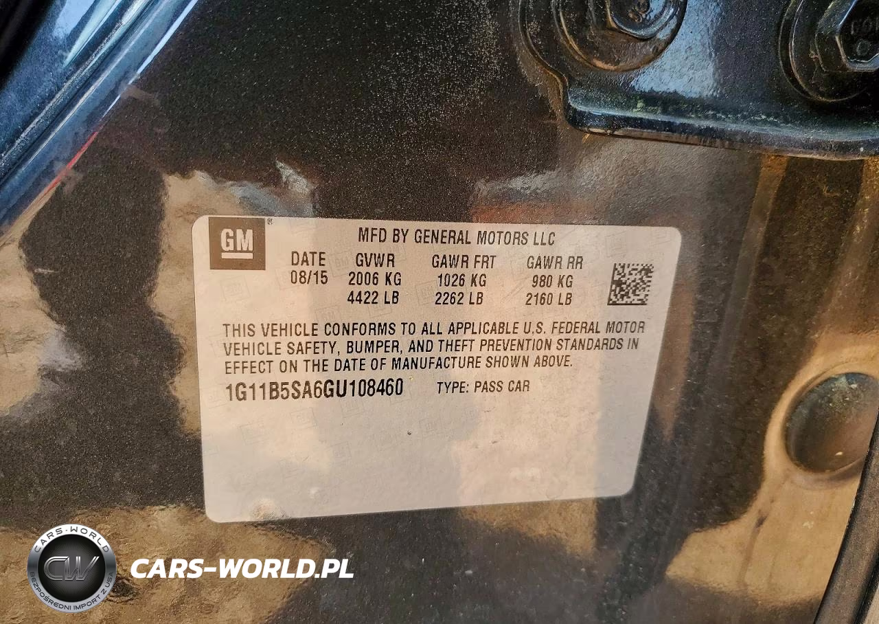 2016 Chevrolet Malibu Limited Ls VIN:1G11B5SA6GU108460 - 13