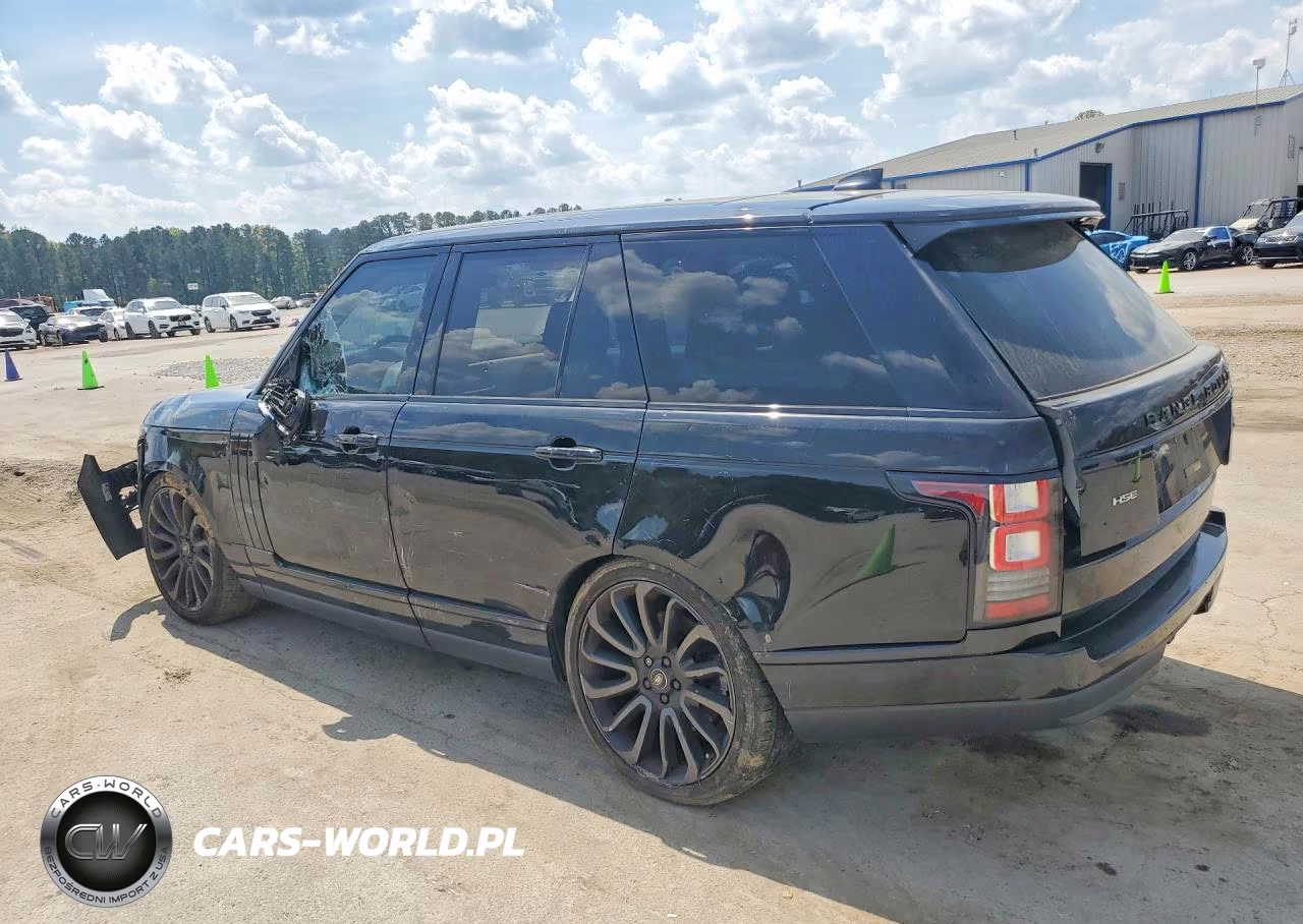 2017 Land Rover Range Rover Hse VIN:SALGS2FVXHA354047 - 2