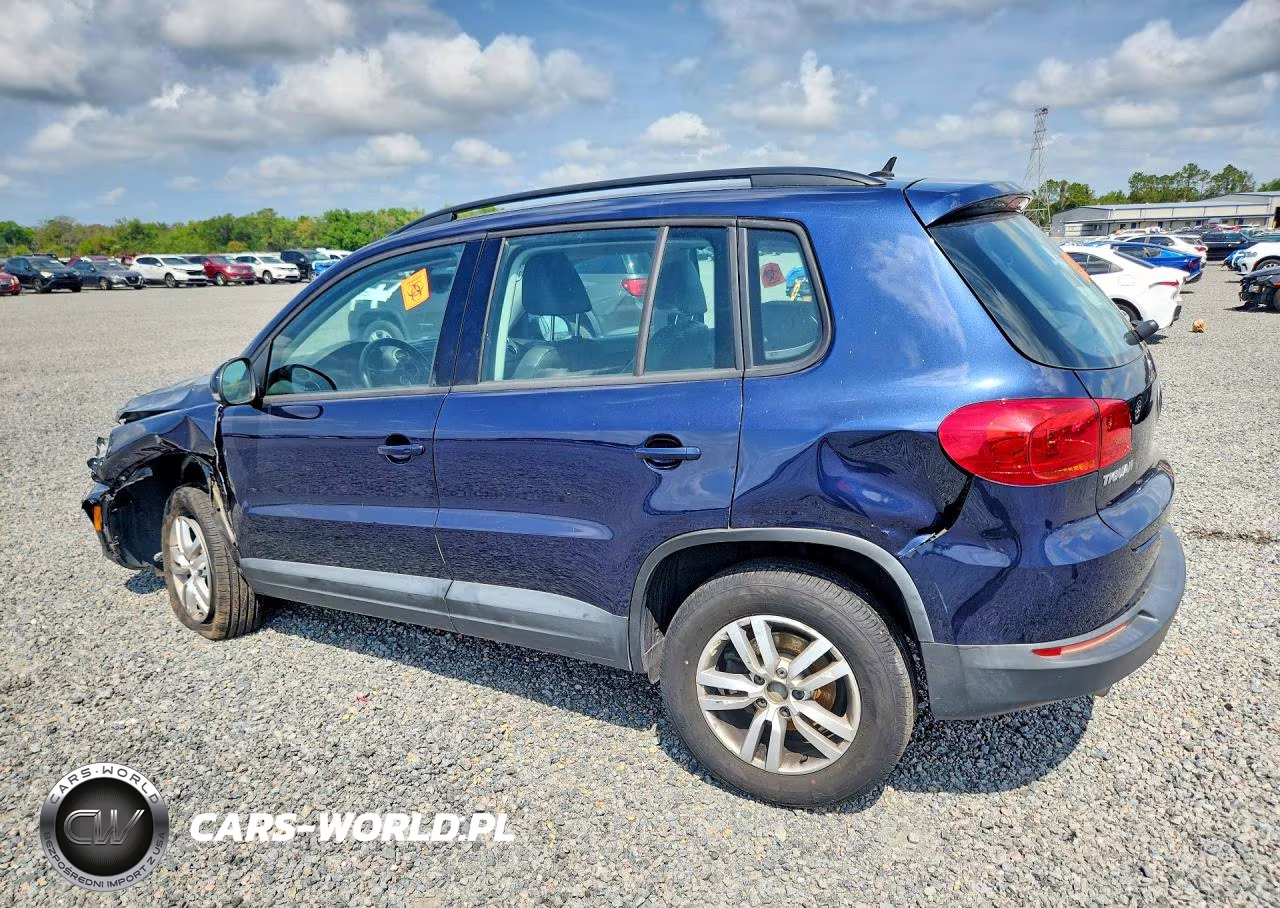 2016 Volkswagen Tiguan S VIN:WVGAV7AX5GW510891 - 2