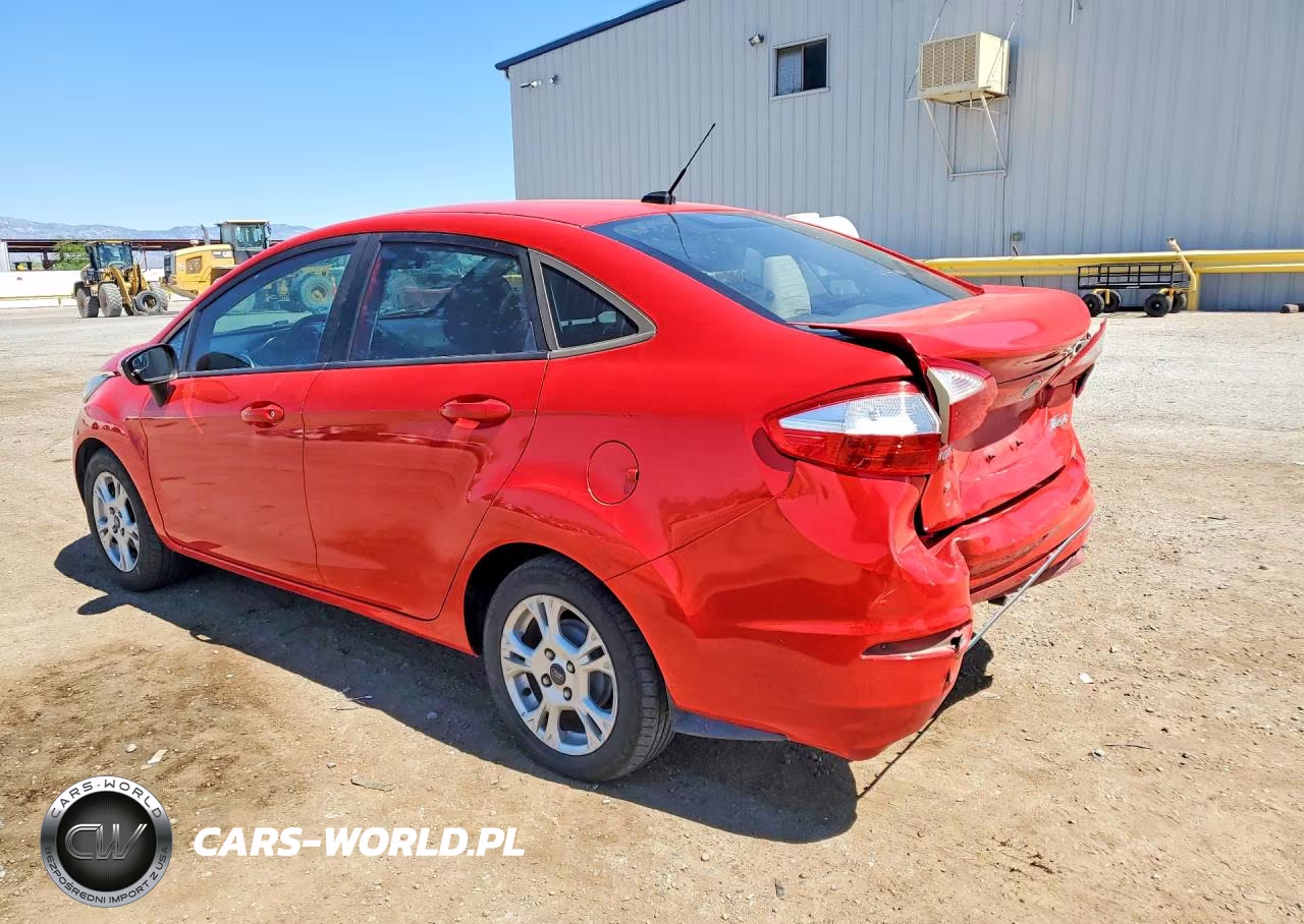 2014 Ford Fiesta Se VIN:3FADP4BJ9EM217129 - 2