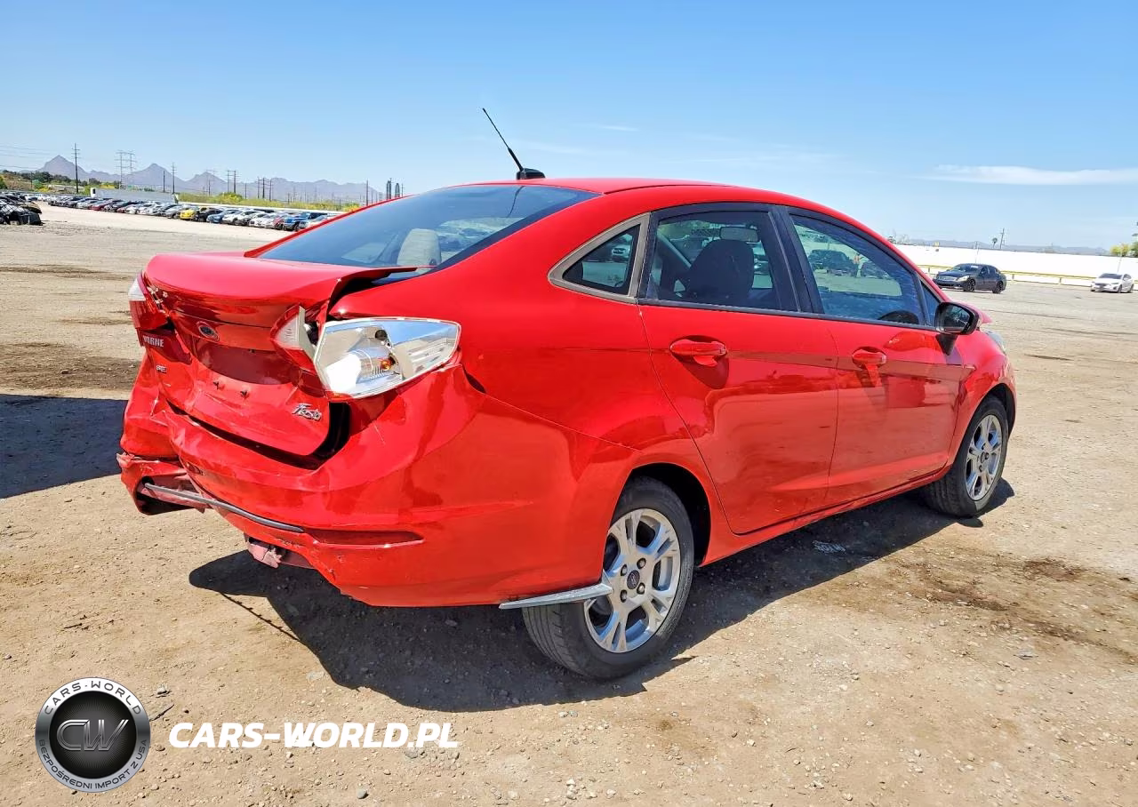2014 Ford Fiesta Se VIN:3FADP4BJ9EM217129 - 3