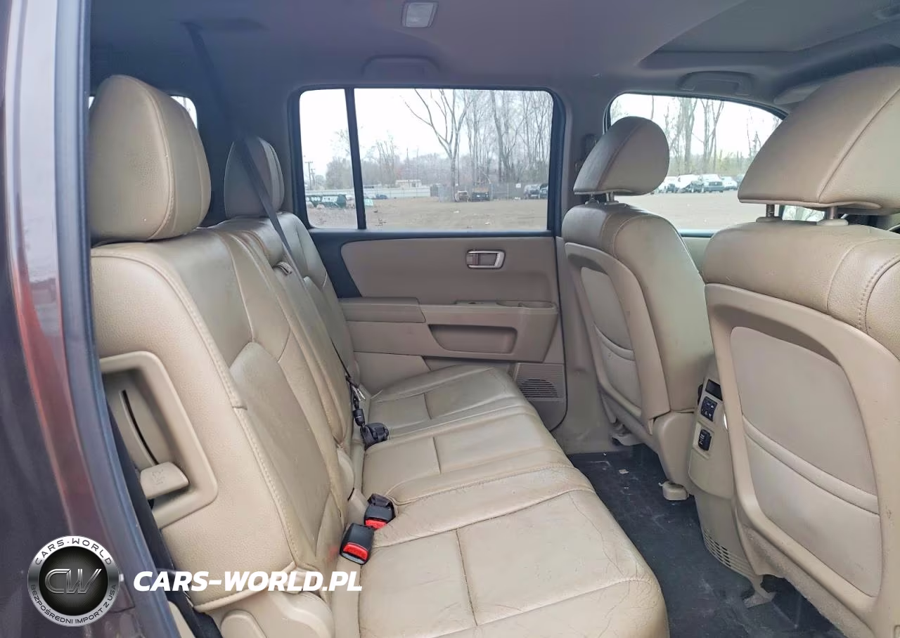 2012 Honda Pilot Exl VIN:5FNYF4H58CB020219 - 11