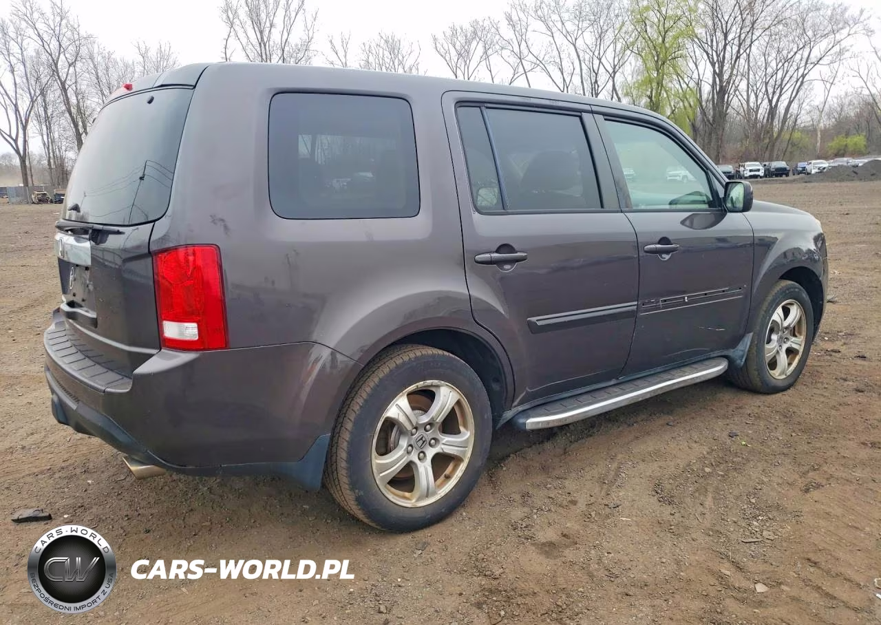 2012 Honda Pilot Exl VIN:5FNYF4H58CB020219 - 3
