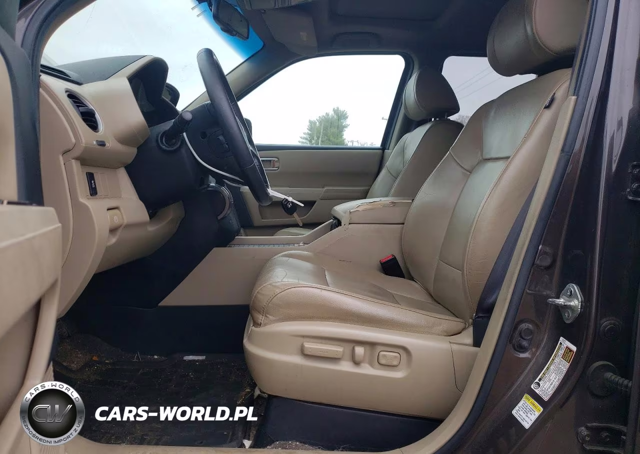 2012 Honda Pilot Exl VIN:5FNYF4H58CB020219 - 7