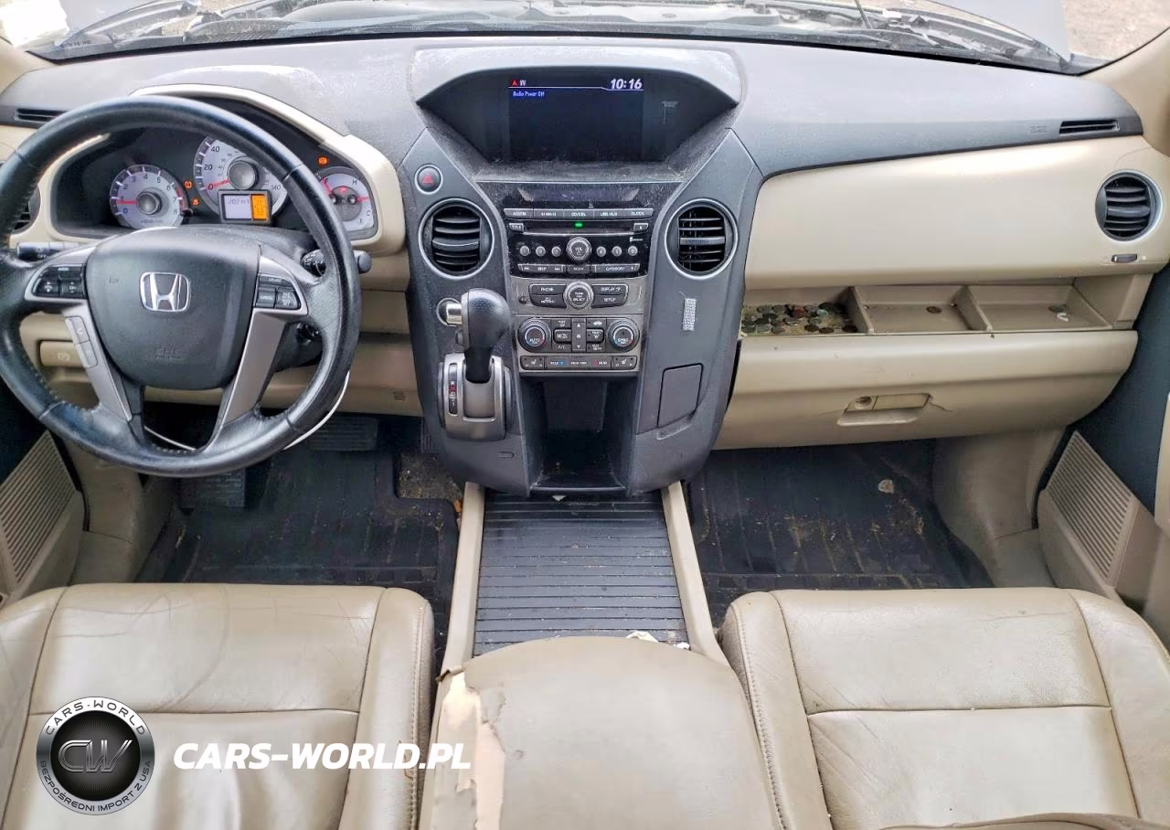2012 Honda Pilot Exl VIN:5FNYF4H58CB020219 - 8