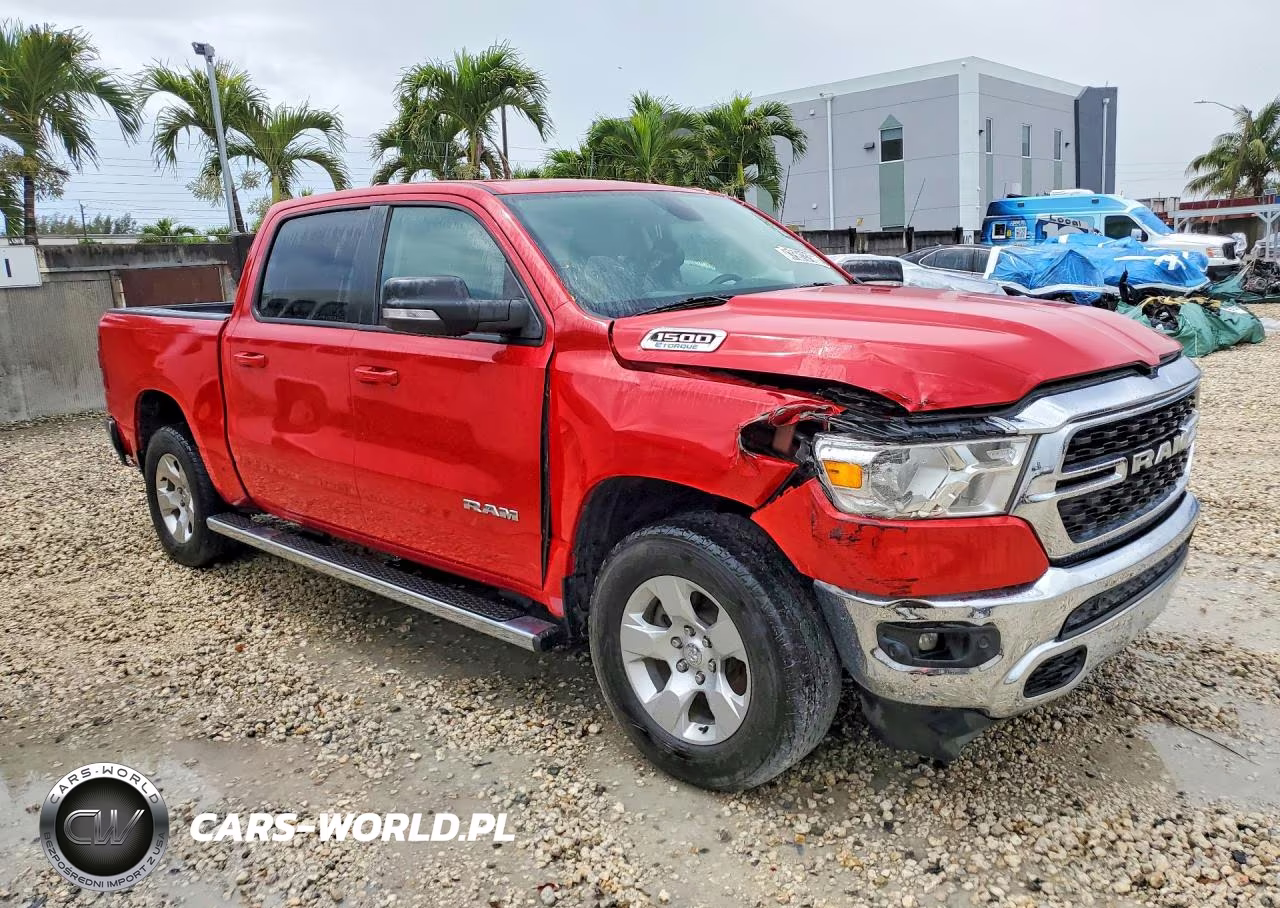 2022 Ram 1500 Big Horn-Lone Star VIN:1C6RRFFG2NN178997 - 4