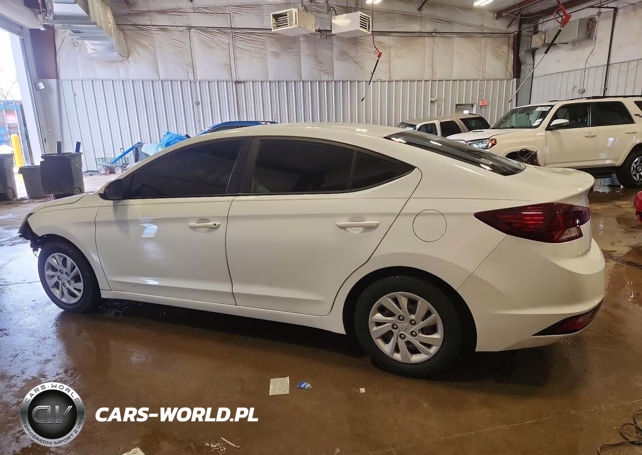 2019 Hyundai Elantra Se VIN:5NPD74LF2KH480455 - 2