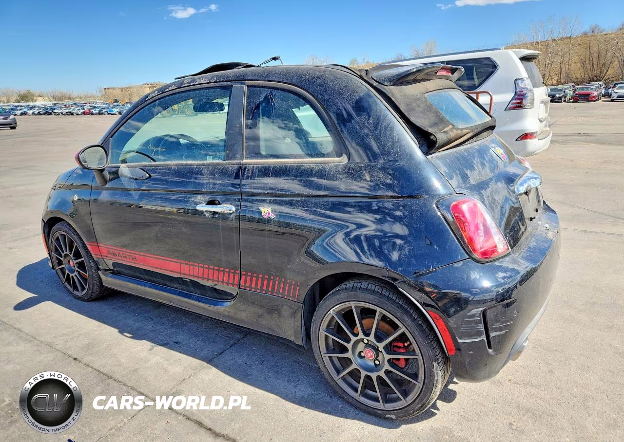 2015 Fiat 500 Abarth VIN:3C3CFFJH3FT550621 - 2