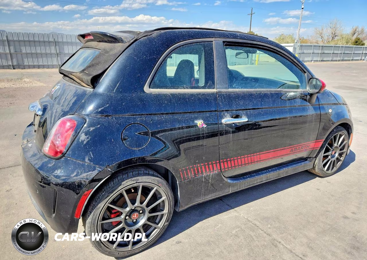 2015 Fiat 500 Abarth VIN:3C3CFFJH3FT550621 - 3