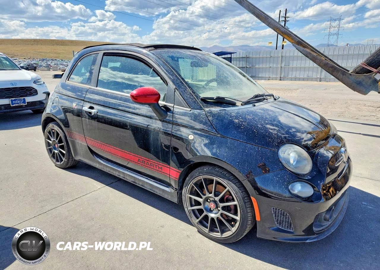 2015 Fiat 500 Abarth VIN:3C3CFFJH3FT550621 - 4