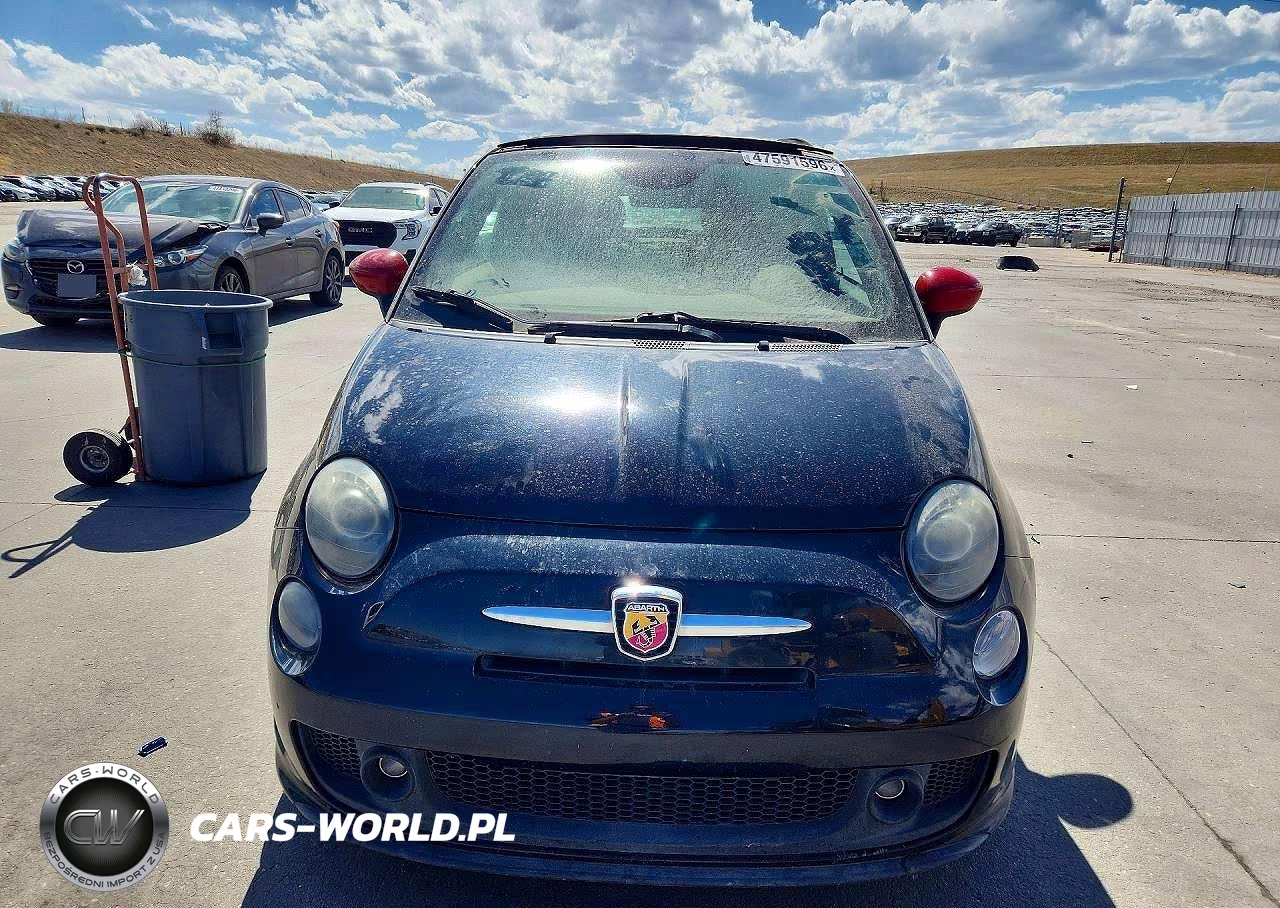 2015 Fiat 500 Abarth VIN:3C3CFFJH3FT550621 - 5