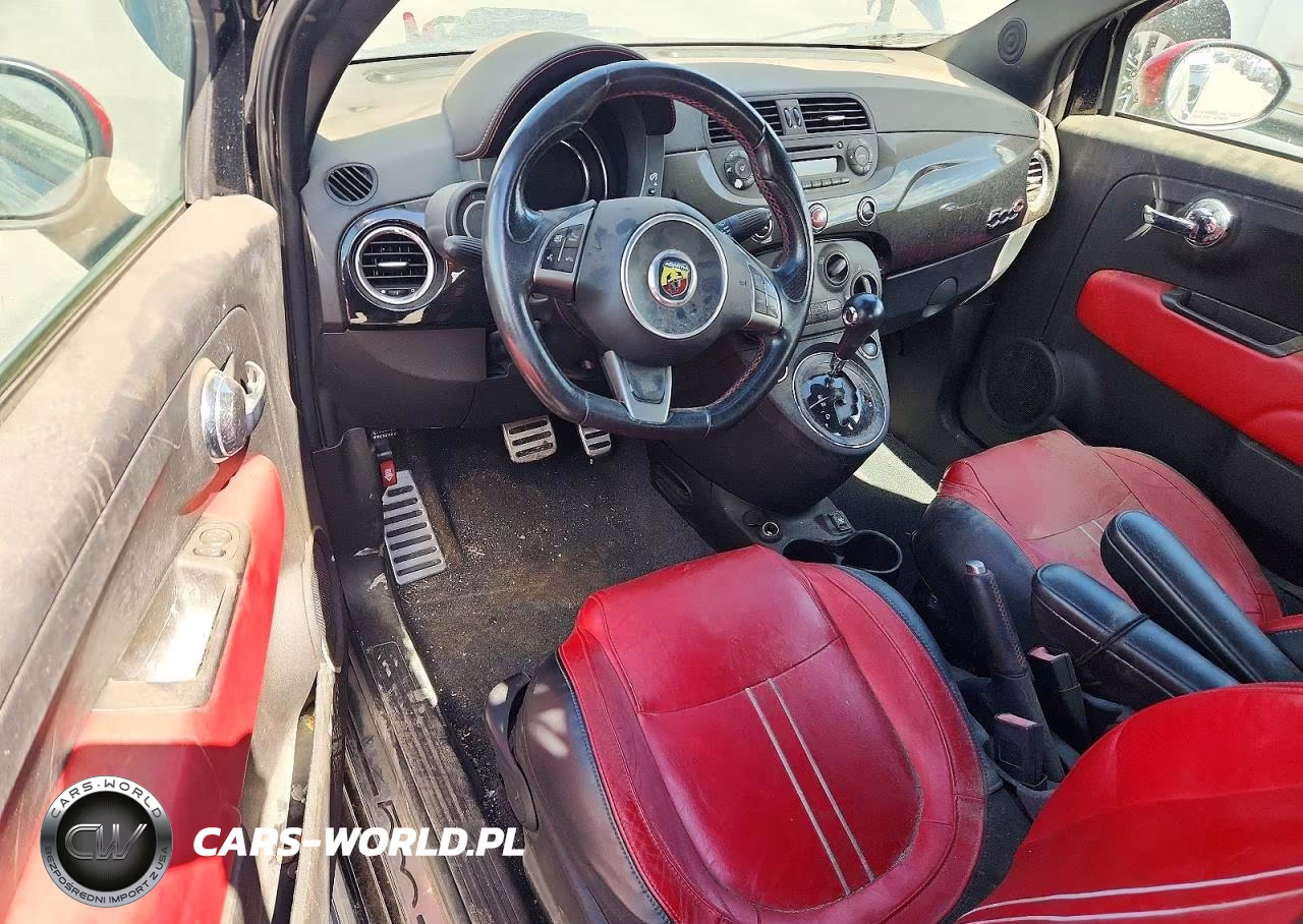 2015 Fiat 500 Abarth VIN:3C3CFFJH3FT550621 - 8