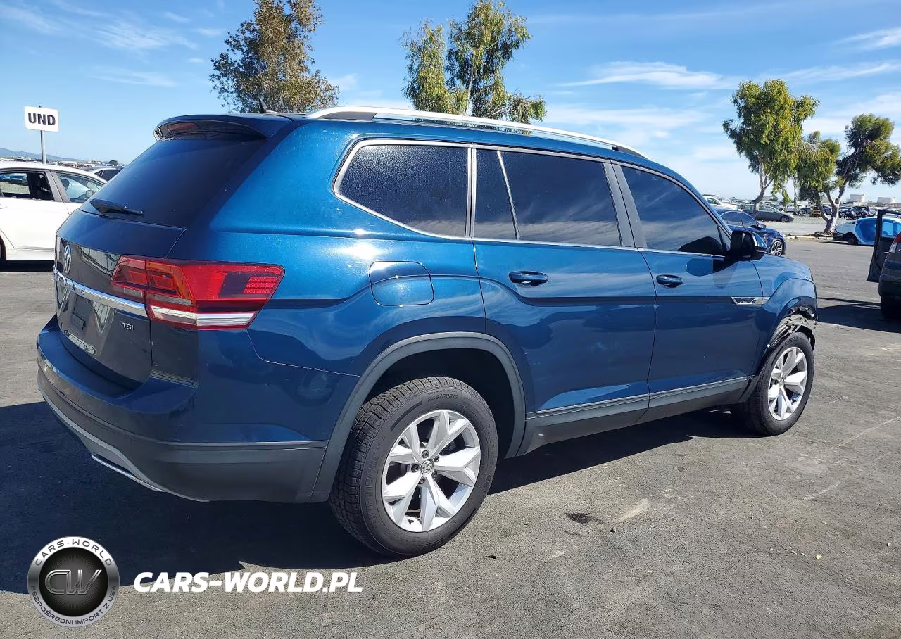 2018 Volkswagen Atlas Se VIN:1V2DP2CA7JC592329 - 3