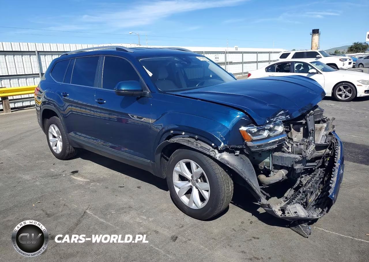 2018 Volkswagen Atlas Se VIN:1V2DP2CA7JC592329 - 4