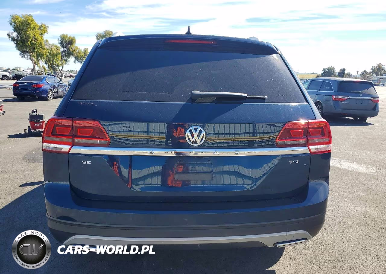 2018 Volkswagen Atlas Se VIN:1V2DP2CA7JC592329 - 6