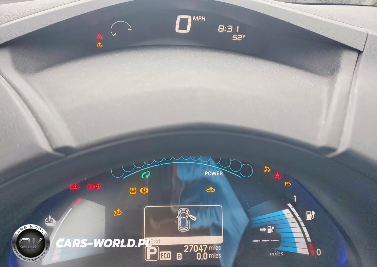 2017 Nissan Leaf Sl VIN:1N4BZ0CP0HC311998 - 9