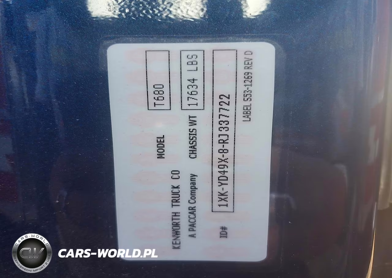 2024 Kenworth T680 Semi Truck VIN:1XKYD49X8RJ337722 - 10