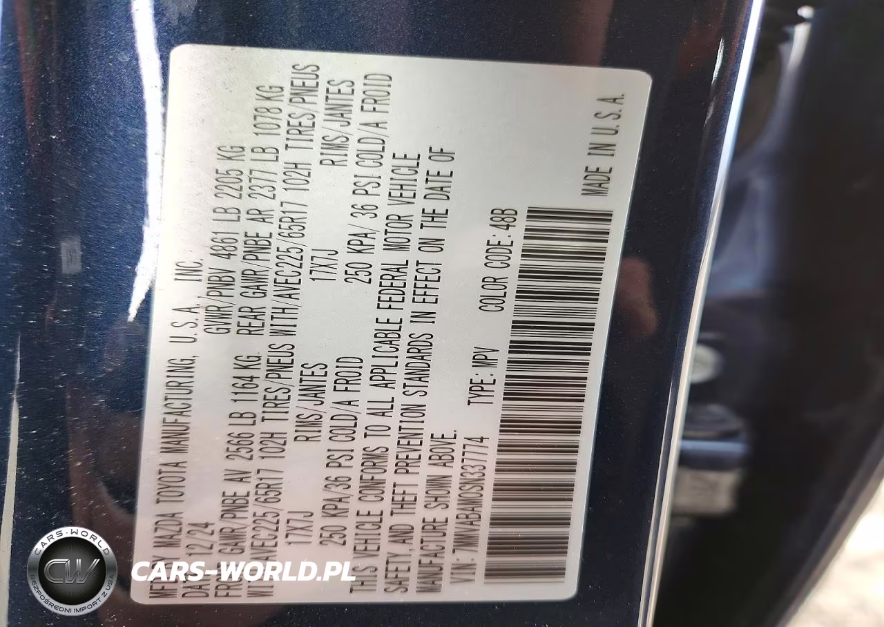 2025 Mazda Cx-50 Select VIN:7MMVABAM0SN337774 - 14