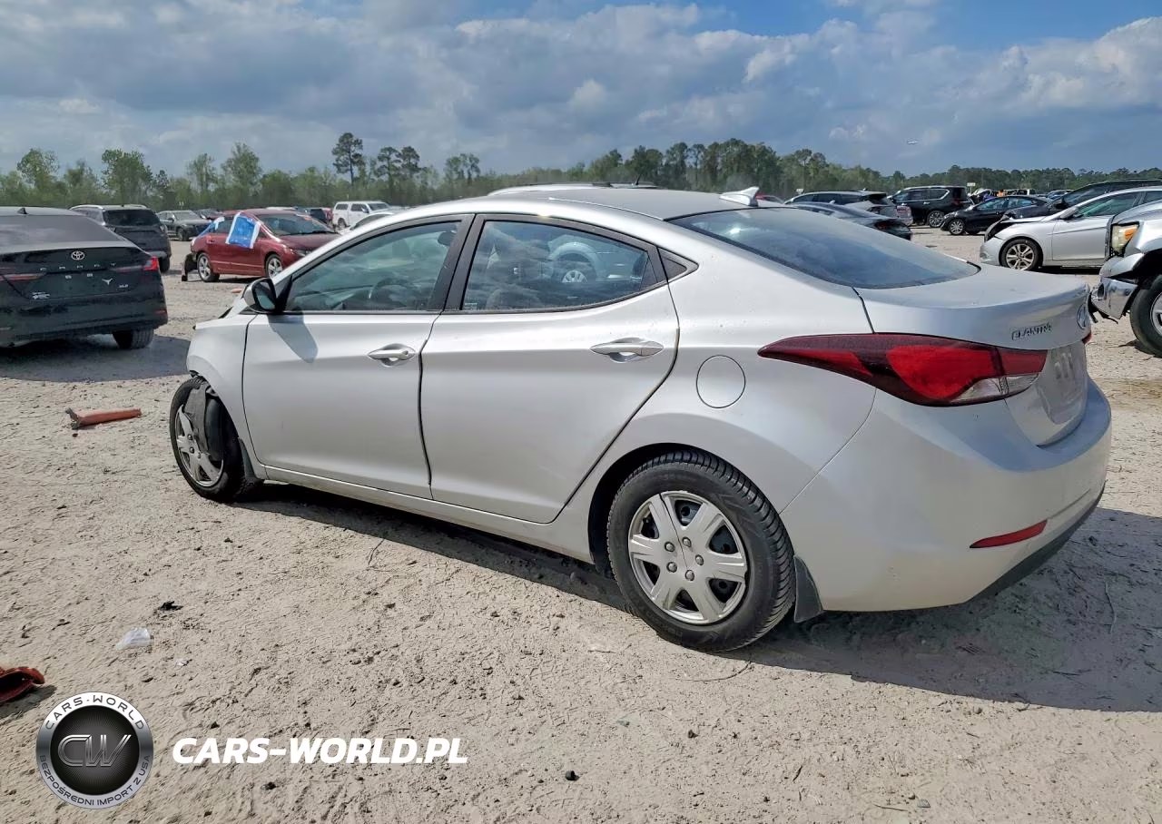 2016 Hyundai Elantra Se VIN:5NPDH4AEXGH780808 - 2