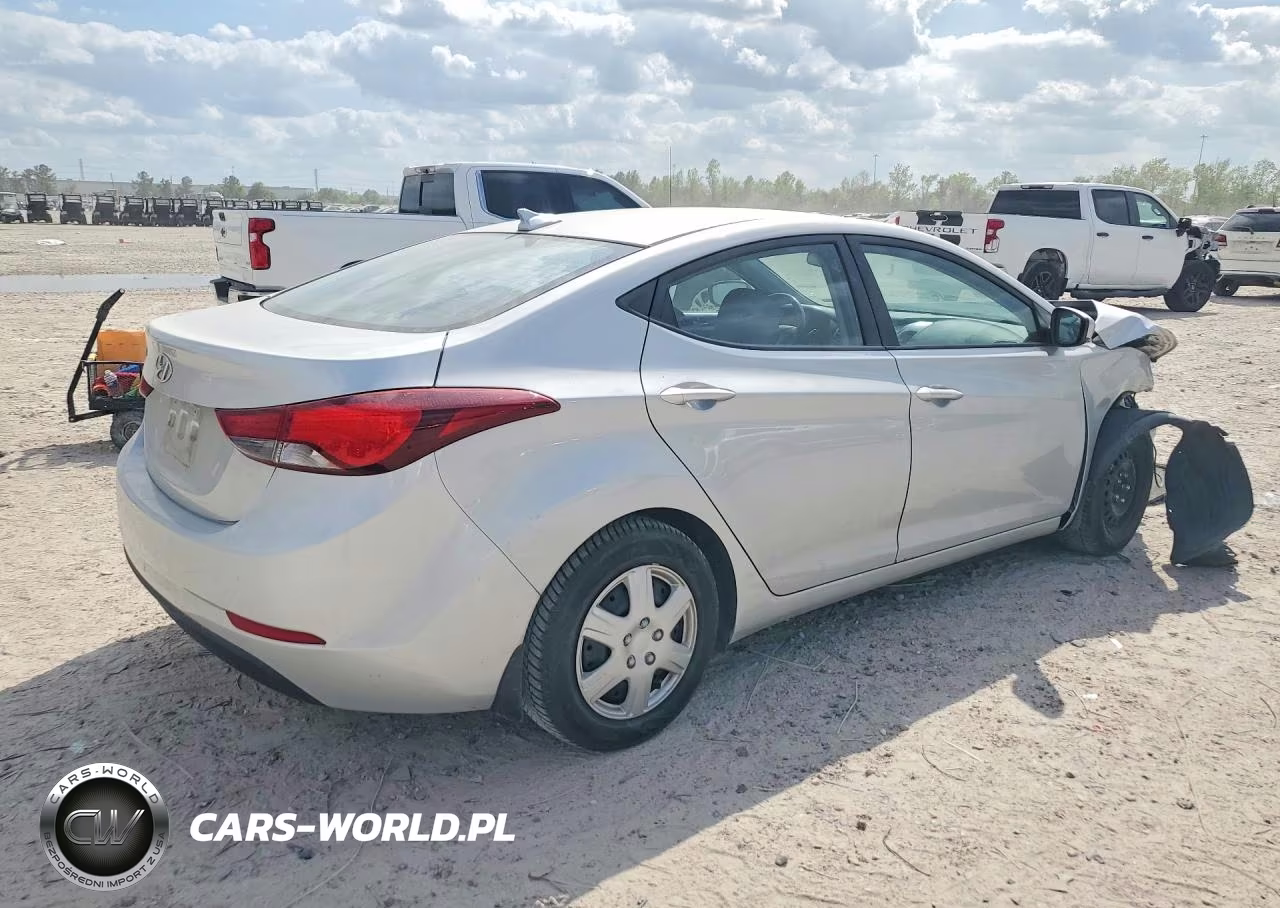 2016 Hyundai Elantra Se VIN:5NPDH4AEXGH780808 - 3