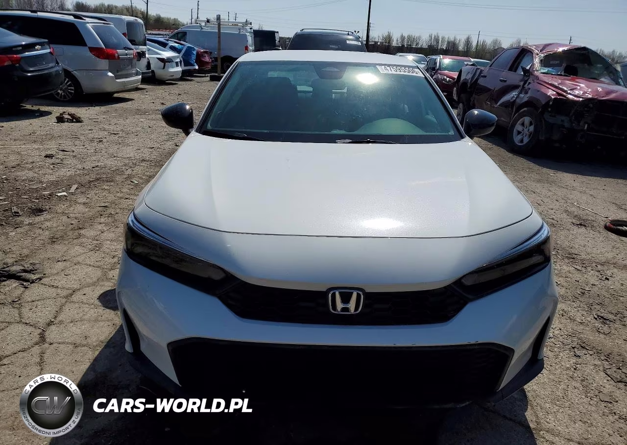 2025 Honda Civic Sport VIN:2HGFE2F54SH513424 - 5