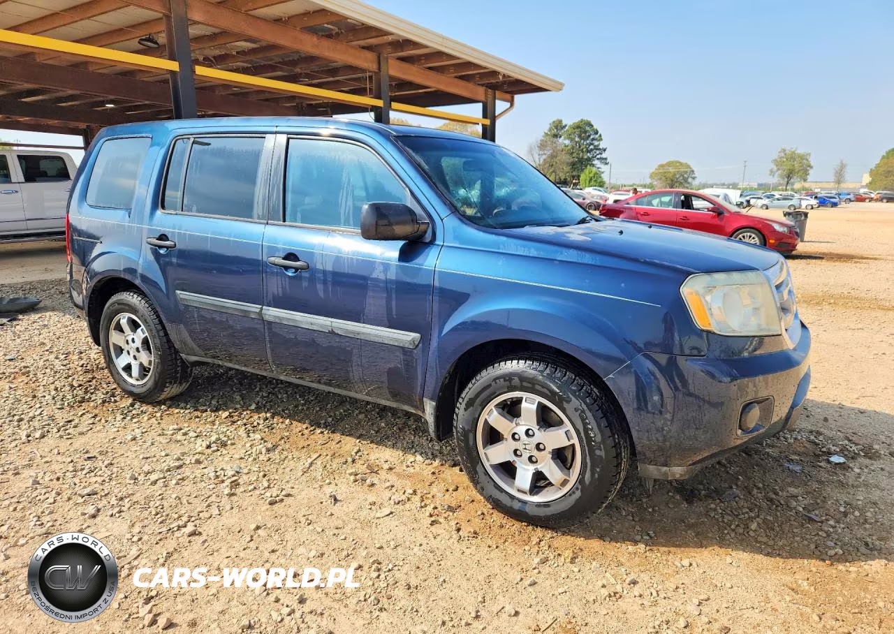 2010 Honda Pilot Lx VIN:5FNYF3H2XAB019442 - 4
