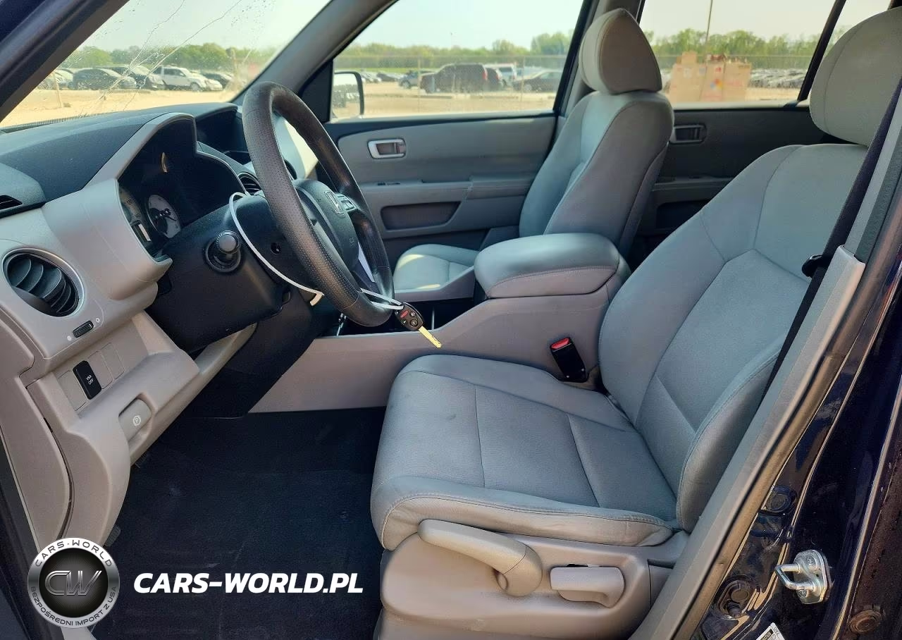 2010 Honda Pilot Lx VIN:5FNYF3H2XAB019442 - 7