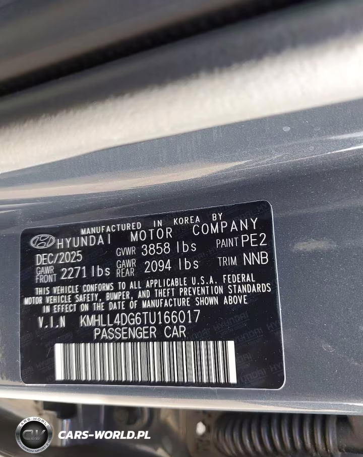 2026 Hyundai Elantra Se VIN:KMHLL4DG6TU166017 - 12