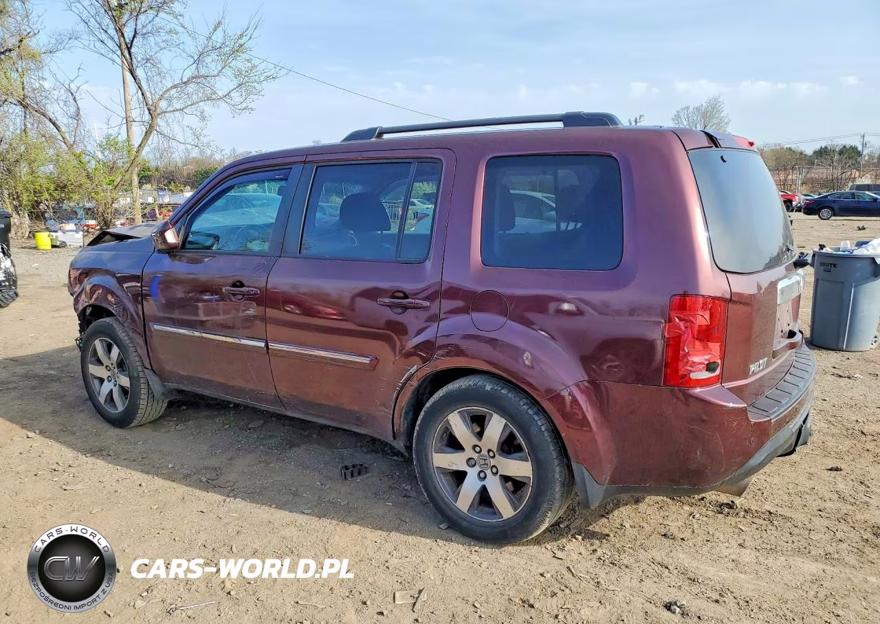 2012 Honda Pilot Touring VIN:5FNYF4H97CB044241 - 2