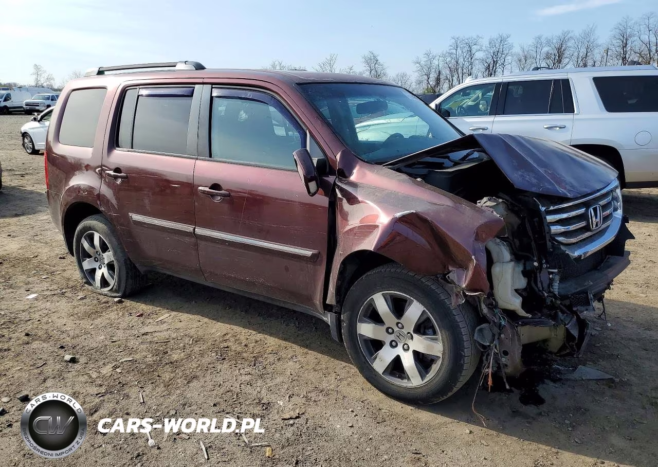 2012 Honda Pilot Touring VIN:5FNYF4H97CB044241 - 4