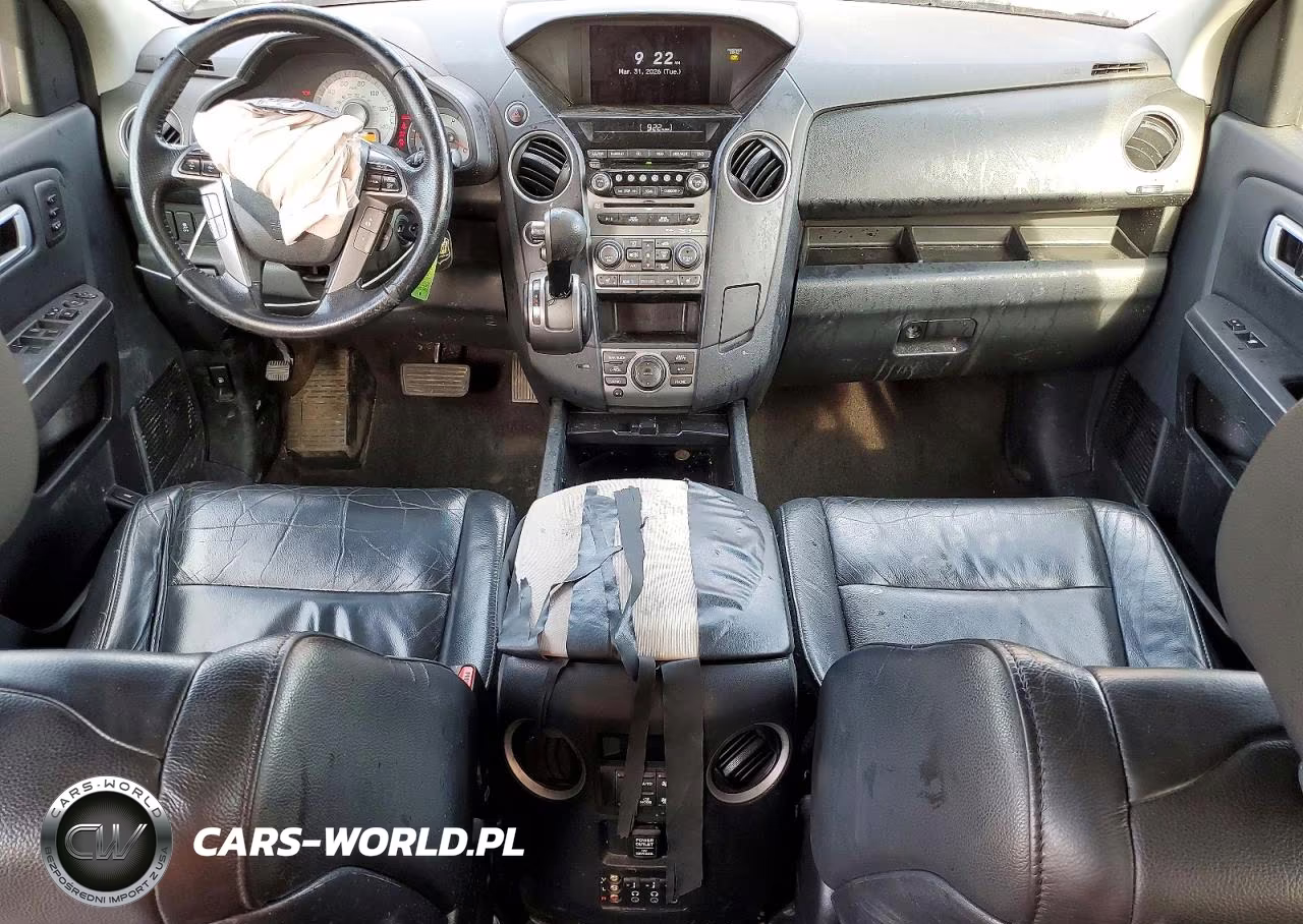 2012 Honda Pilot Touring VIN:5FNYF4H97CB044241 - 8