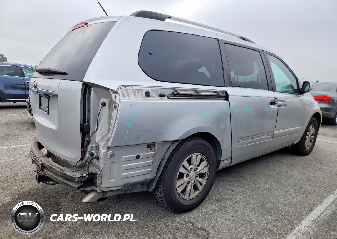 2012 Kia Sedona Lx VIN:KNDMG4C71C6446379 - 3
