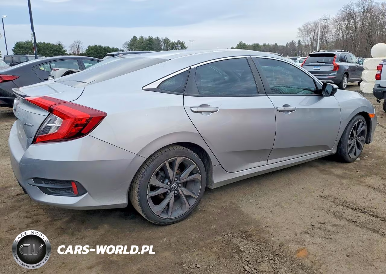 2020 Honda Civic Sport VIN:2HGFC2F84LH565797 - 3