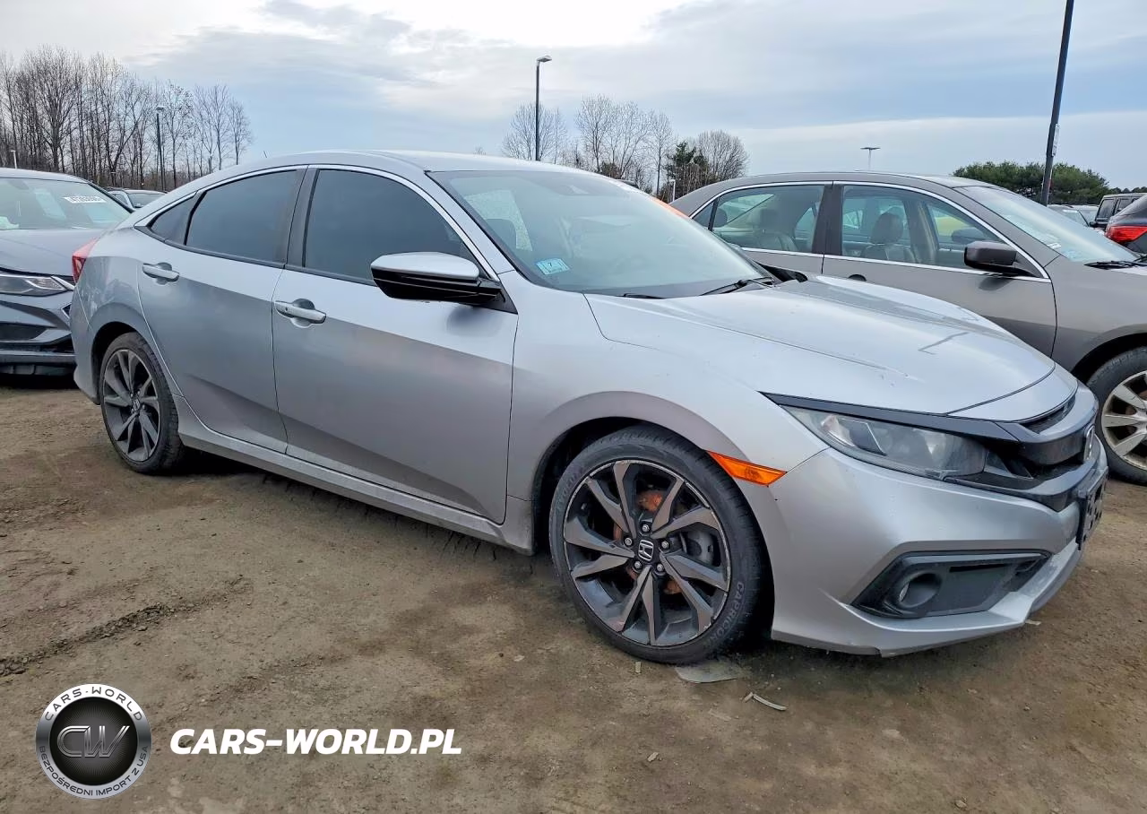 2020 Honda Civic Sport VIN:2HGFC2F84LH565797 - 4
