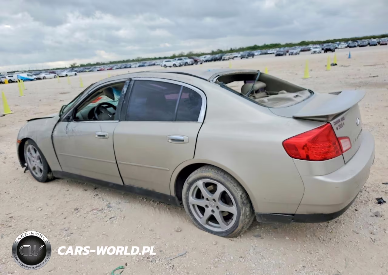 2003 Infiniti G35 Base VIN:JNKCV51E73M303990 - 2