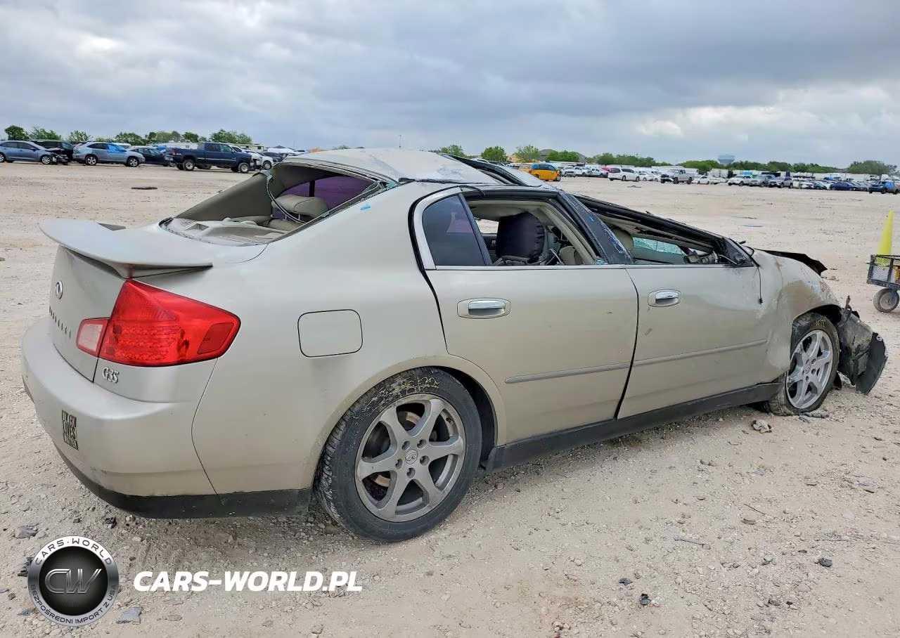 2003 Infiniti G35 Base VIN:JNKCV51E73M303990 - 3