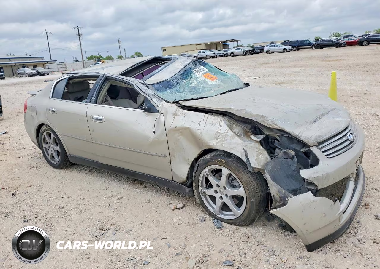 2003 Infiniti G35 Base VIN:JNKCV51E73M303990 - 4
