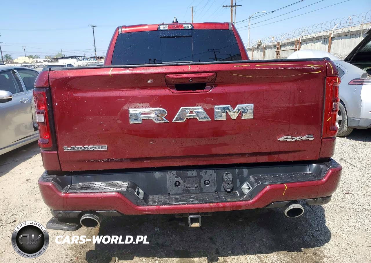 2025 Ram 1500 Laramie VIN:1C6SRFJP8SN524796 - 6