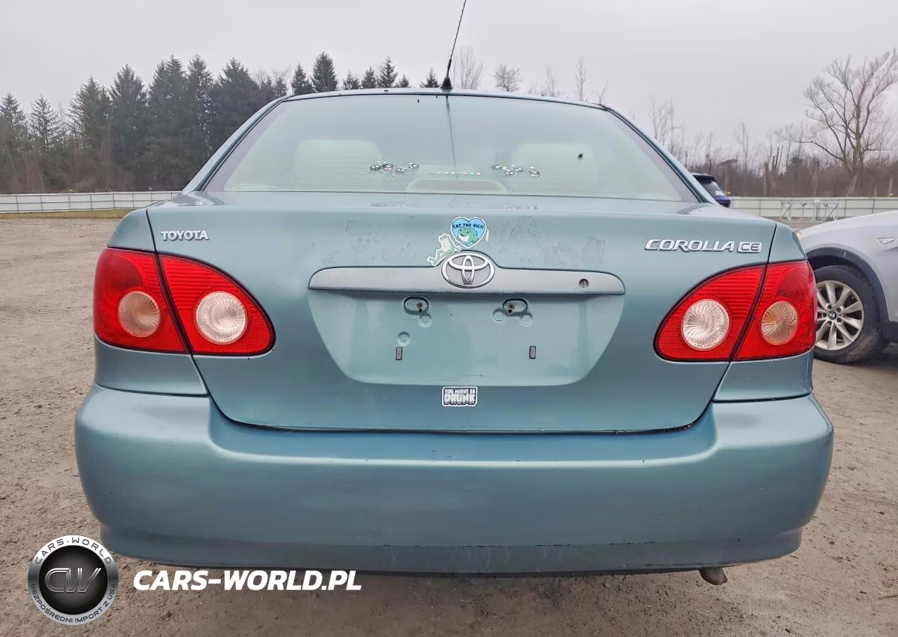 2006 Toyota Corolla Ce VIN:2T1BR32E86C708519 - 6