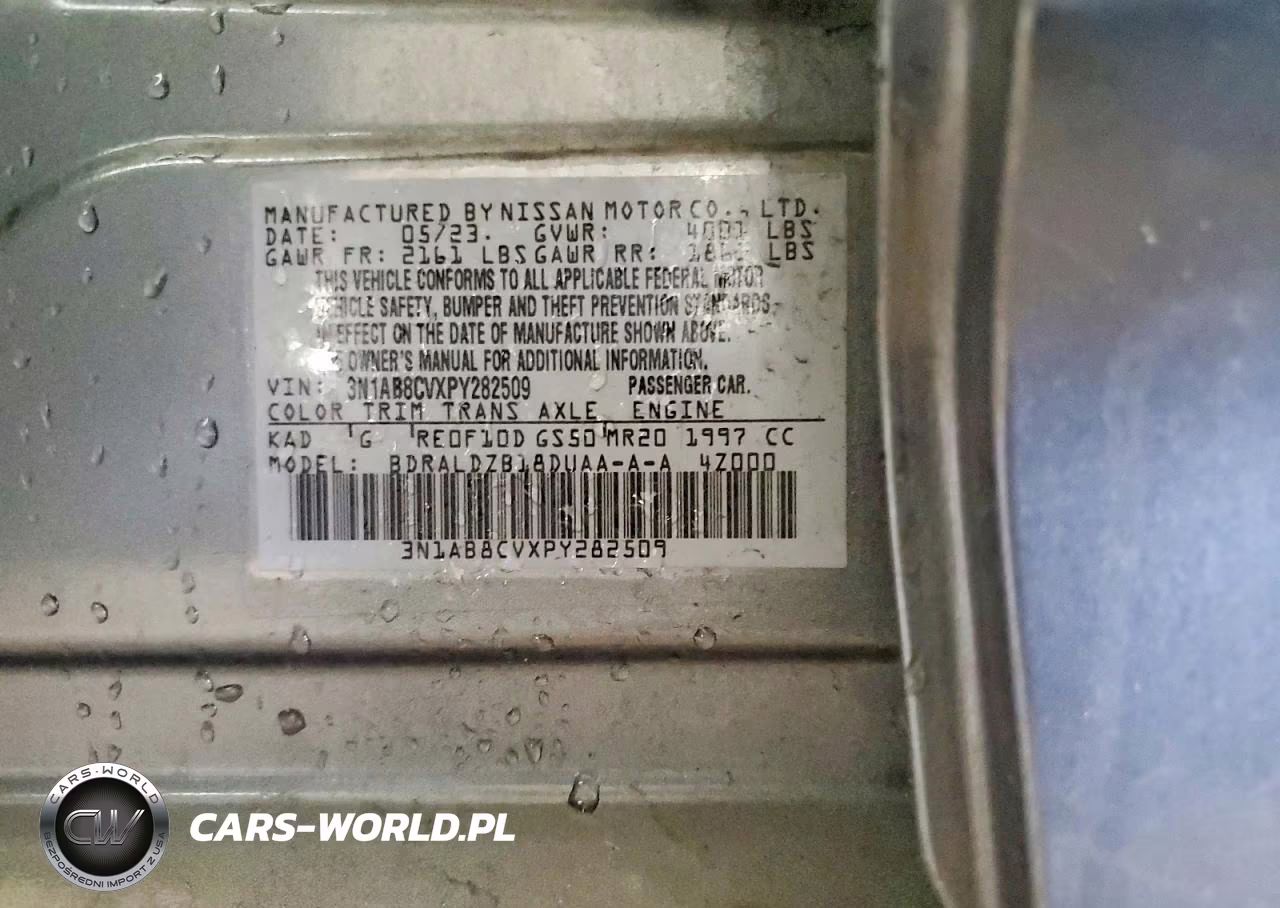 2023 Nissan Sentra Sv VIN:3N1AB8CVXPY282509 - 12