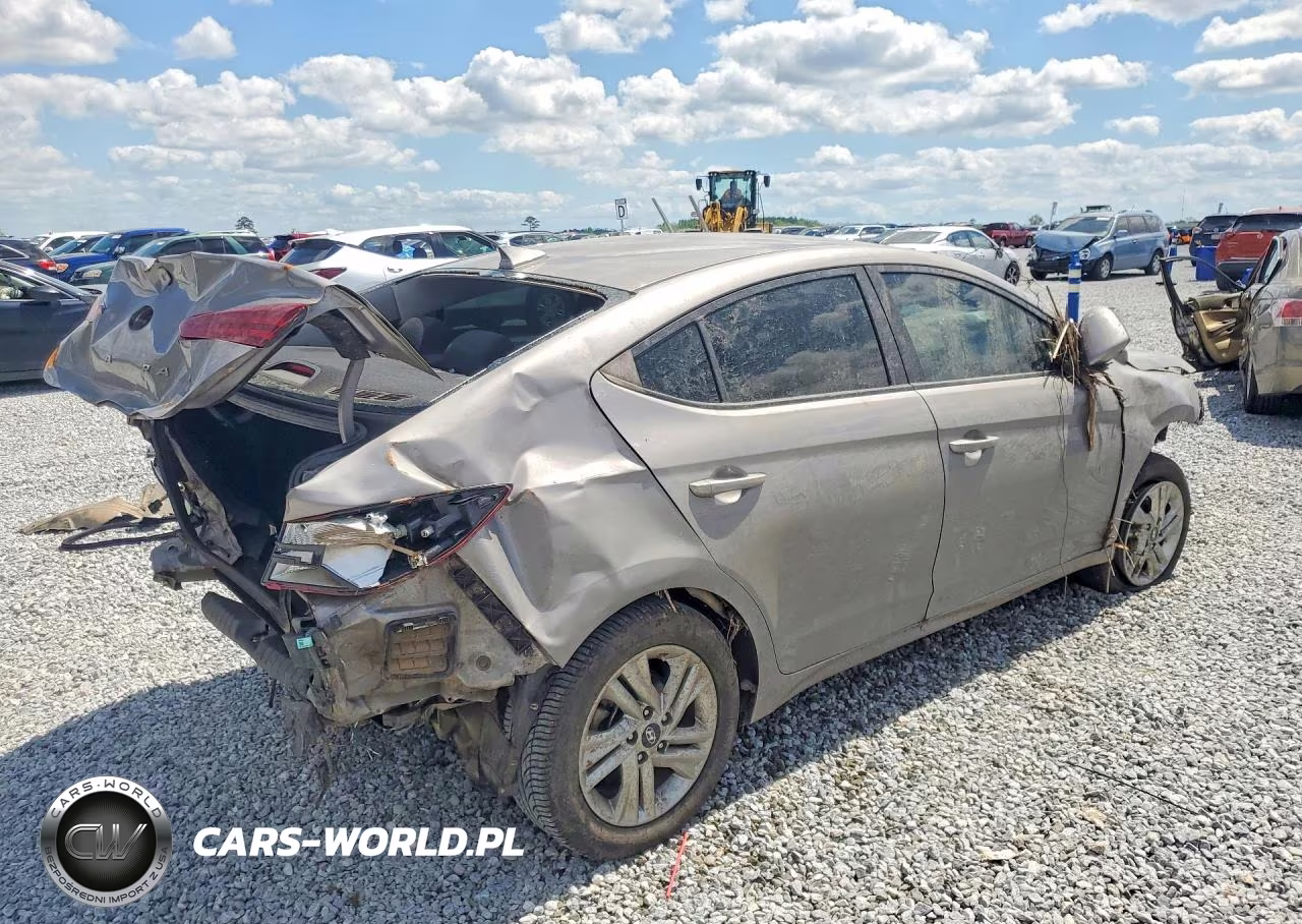 2020 Hyundai Elantra Sel VIN:KMHD84LF1LU039142 - 3
