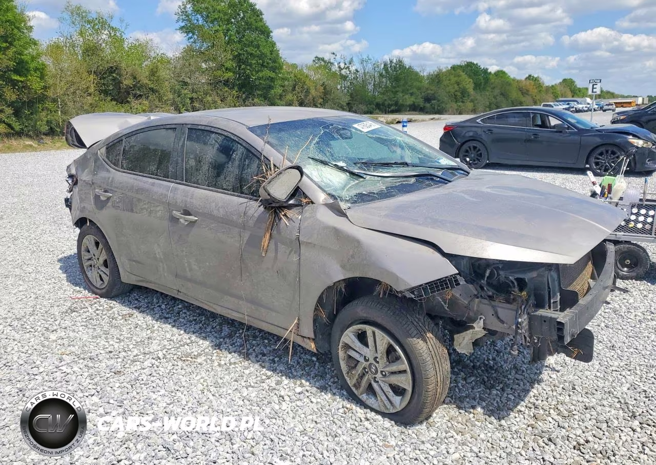 2020 Hyundai Elantra Sel VIN:KMHD84LF1LU039142 - 4