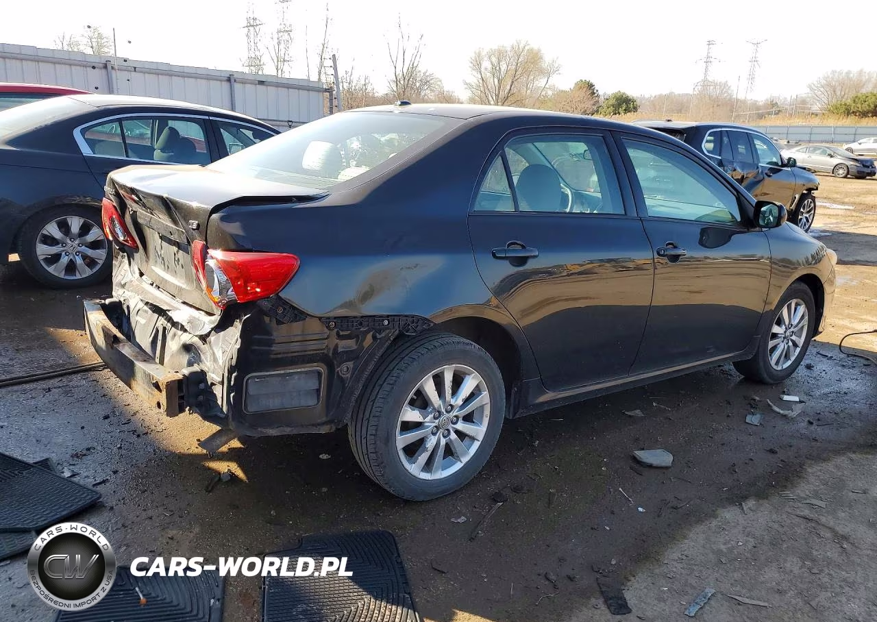 2009 Toyota Corolla Le VIN:2T1BU40E19C035424 - 3
