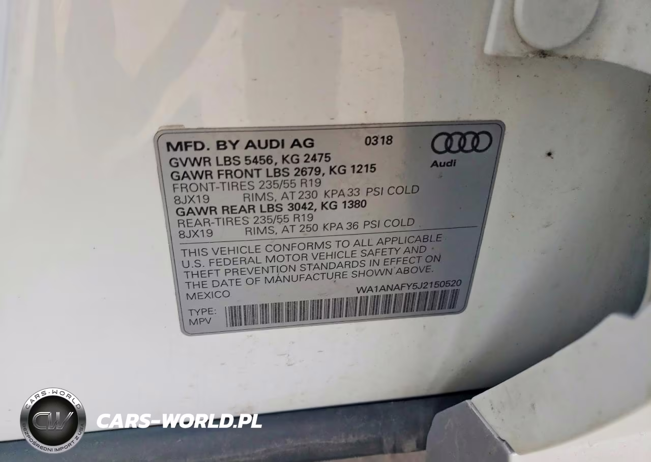 2018 Audi Q5 Premium VIN:WA1ANAFY5J2150520 - 13